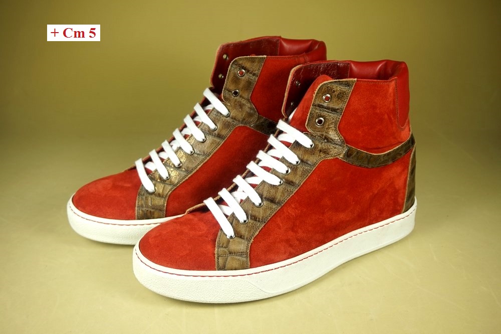 Scarpe uomo con rialzo