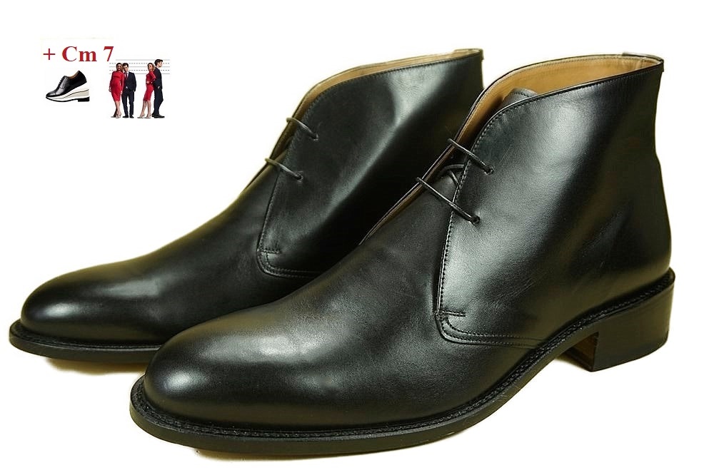 Scarpe uomo con rialzo