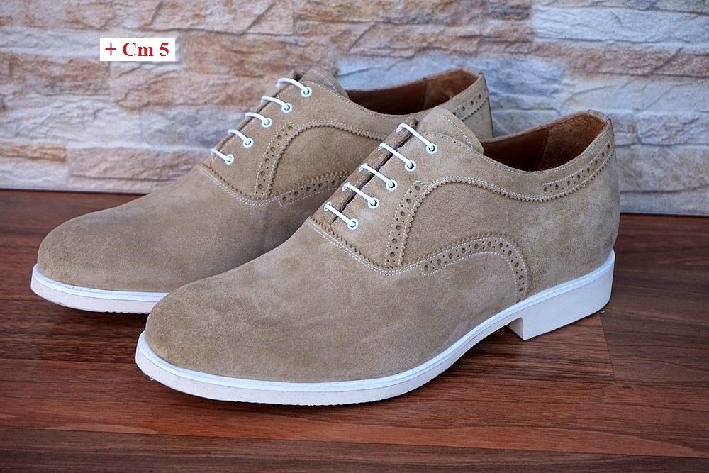 Scarpe uomo con rialzo