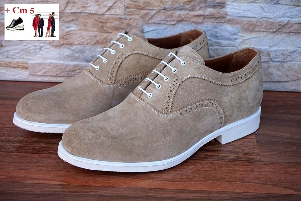 Scarpe uomo con rialzo