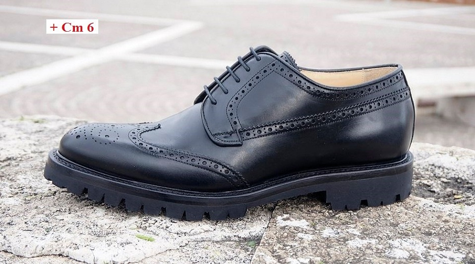 Scarpe uomo con rialzo