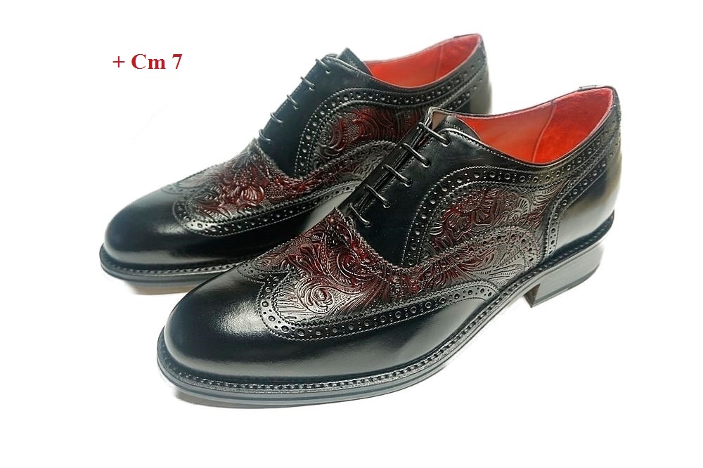 Scarpe uomo con rialzo
