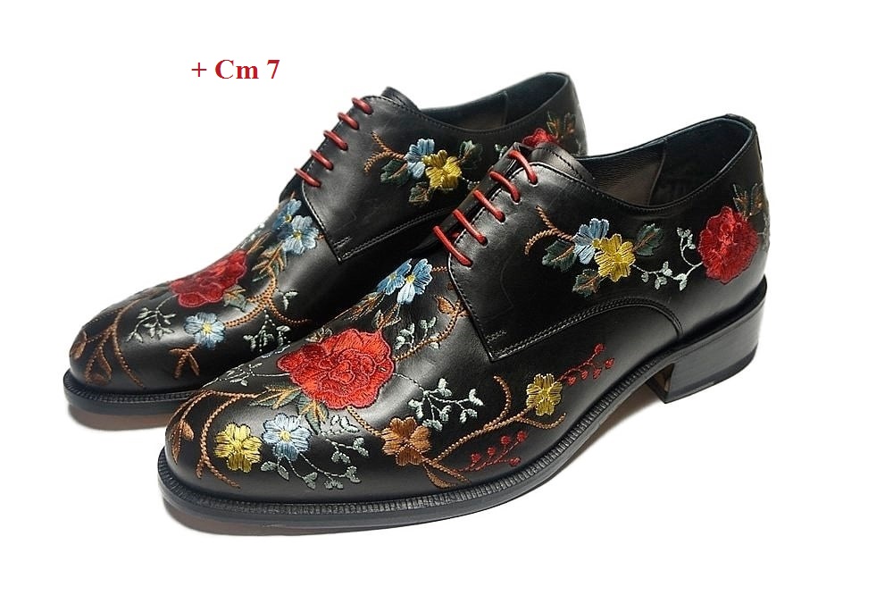 Scarpe uomo con rialzo