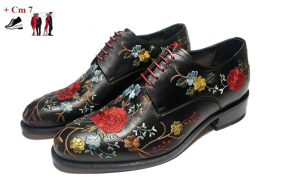 Scarpe uomo con rialzo