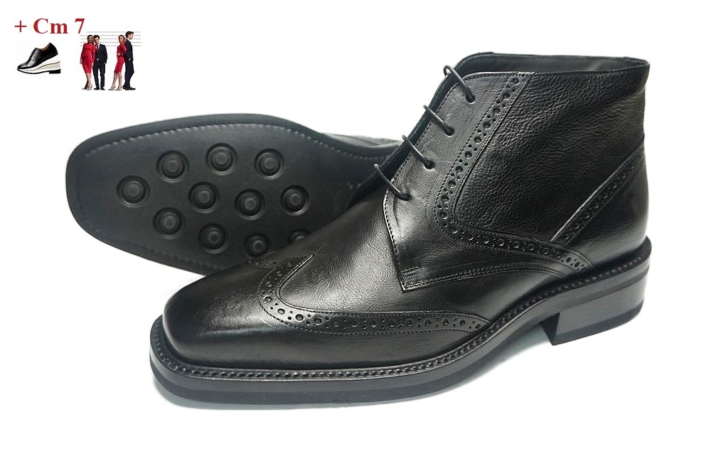 Scarpe uomo con rialzo