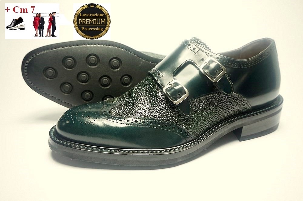Scarpe uomo con rialzo