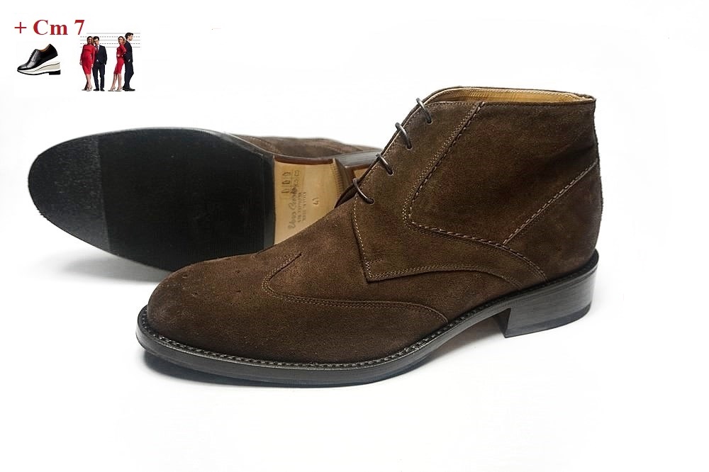 Scarpe uomo con rialzo