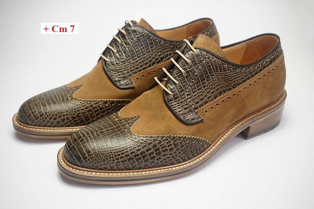Scarpe uomo con rialzo