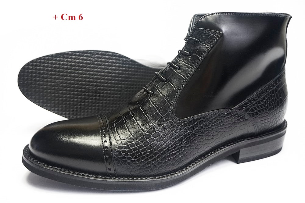 Scarpe uomo con rialzo
