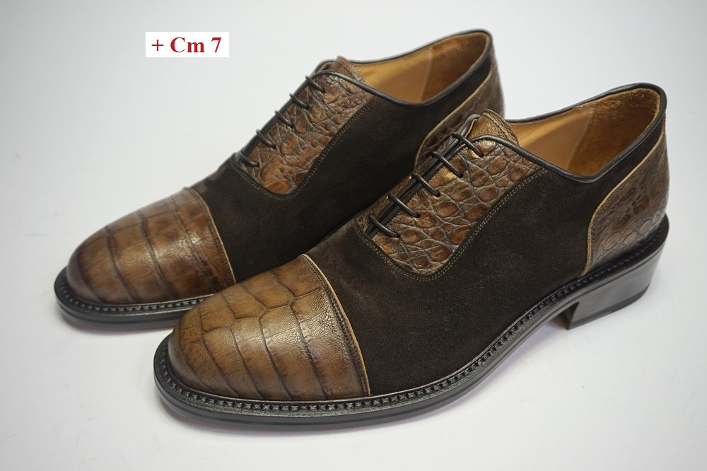 Scarpe uomo con rialzo