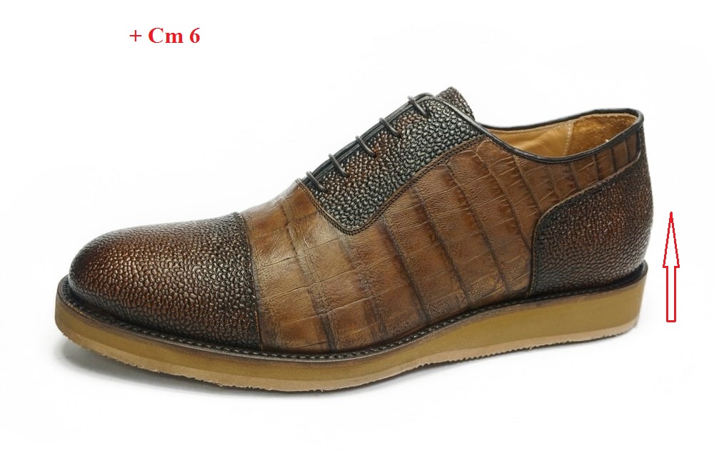 Scarpe uomo con rialzo