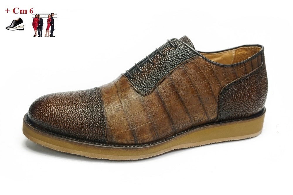 Scarpe uomo con rialzo