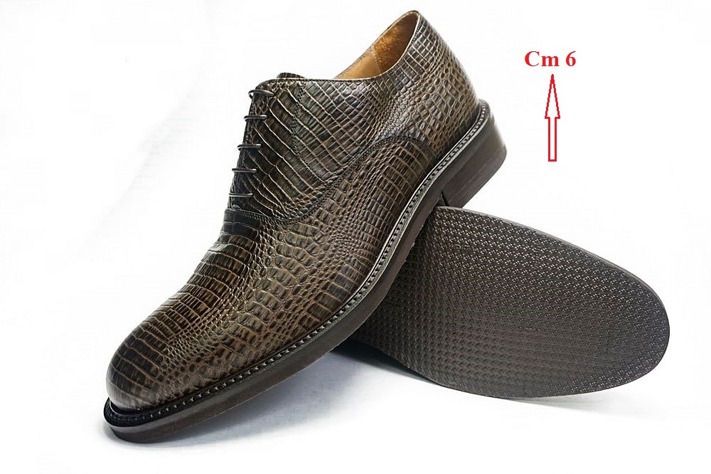 Scarpe uomo con rialzo