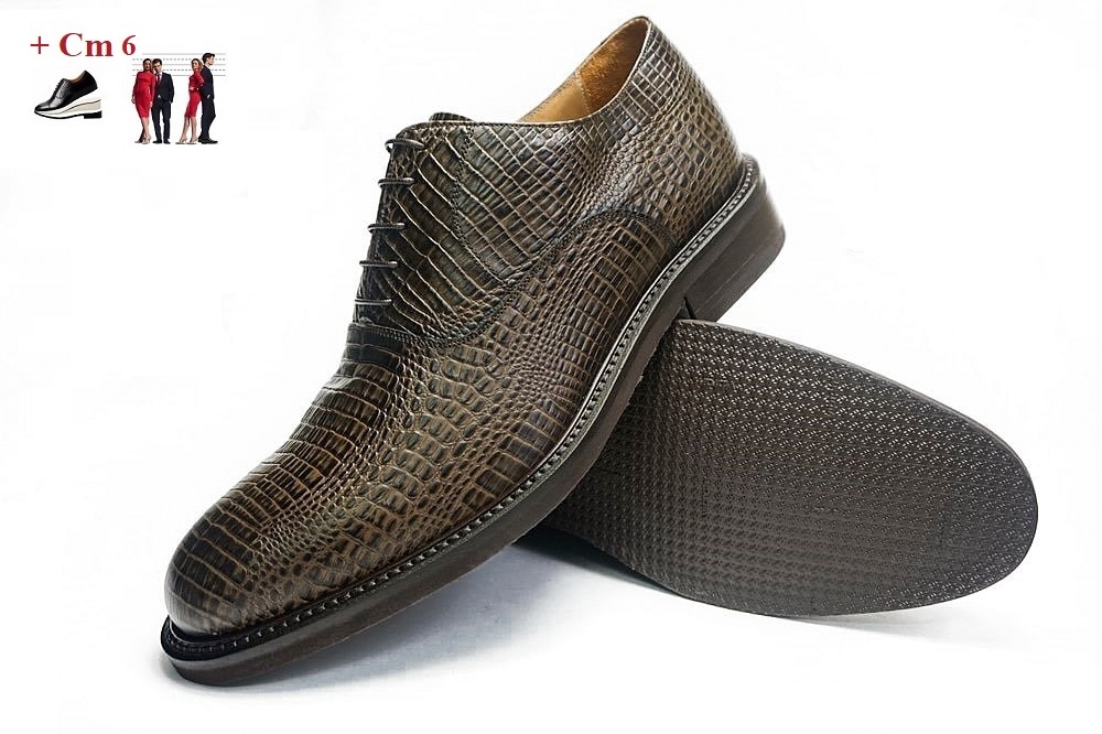 Scarpe uomo con rialzo